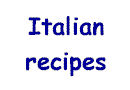 Recipes for Italian meals