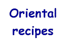 Oriental and oriental recipes for meals