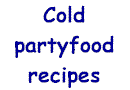 Cold party food dish