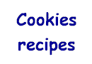 Recipes for cookies and pastries