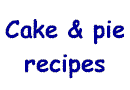 Recipes for pie and pastry making